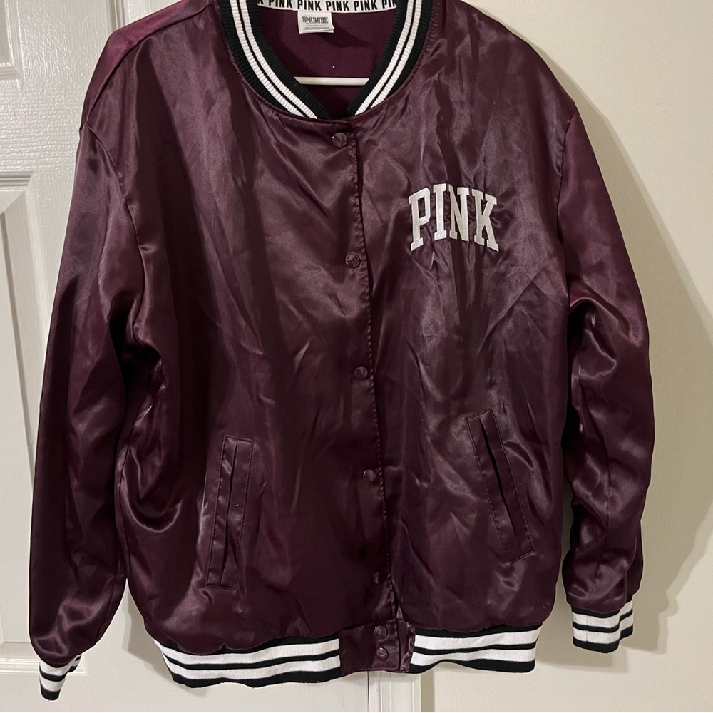 Women’s Victoria Secrets Pink Jacket. Size Large